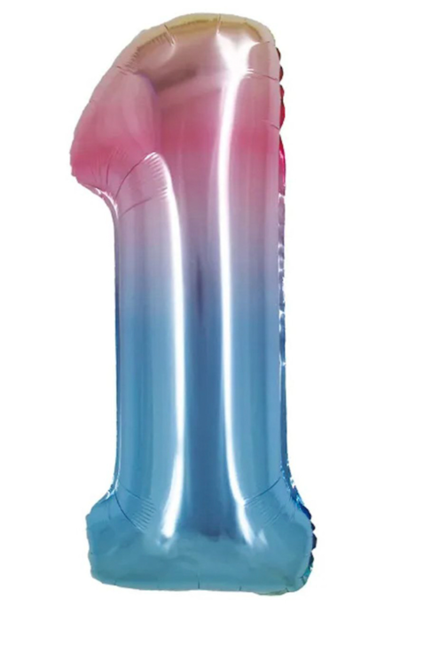 Folyo Balon Renkli 1 40 İnç 100 Cm